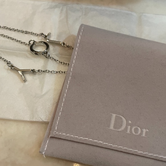 Sterling sliver DIOR JOY letter bracelet - Picture 1 of 4